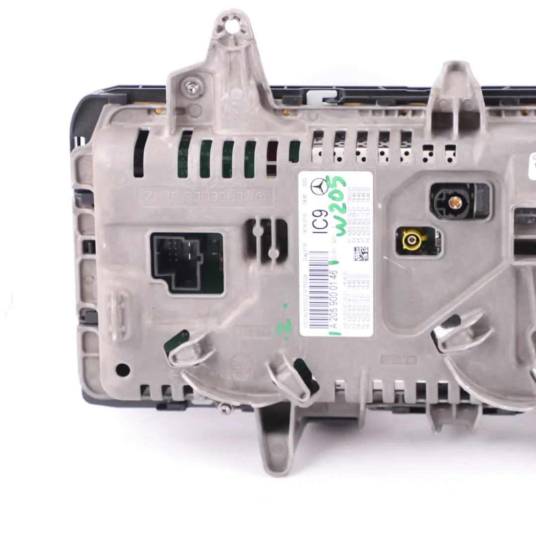 Mercedes W205 Pantalla Instrumento Velocímetro Navegador - SKU A2059000146 - Número de pieza A2059000146