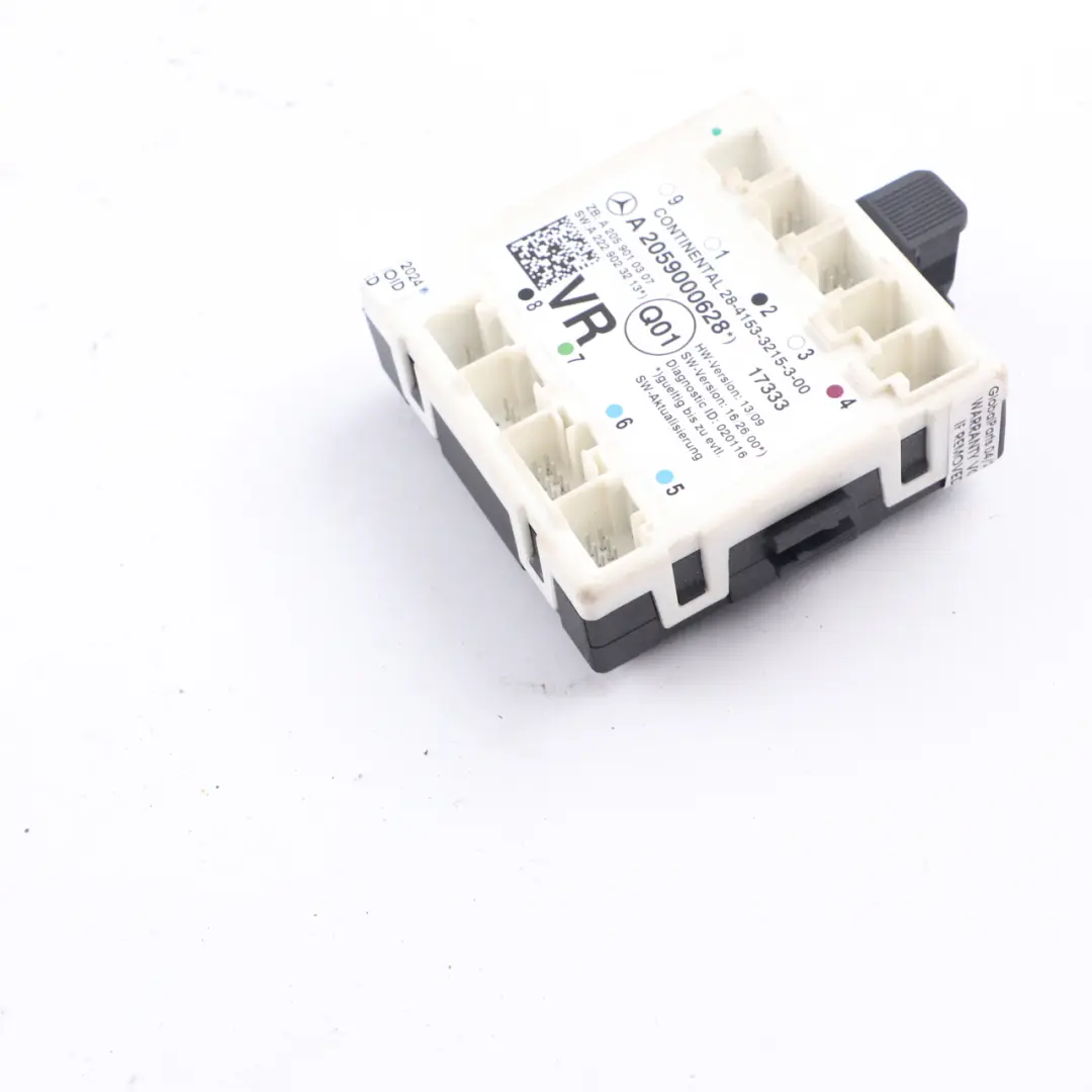 Türmodul Mercedes W205 vorne rechts Türsteuerungsmodul Einheit für mit Teilenummer A2059000628 Türmodul Mercedes W205 vorne rechts Türsteuerungsmodul Einheit - SKU A2059000628 - Teilenummer A2059000628