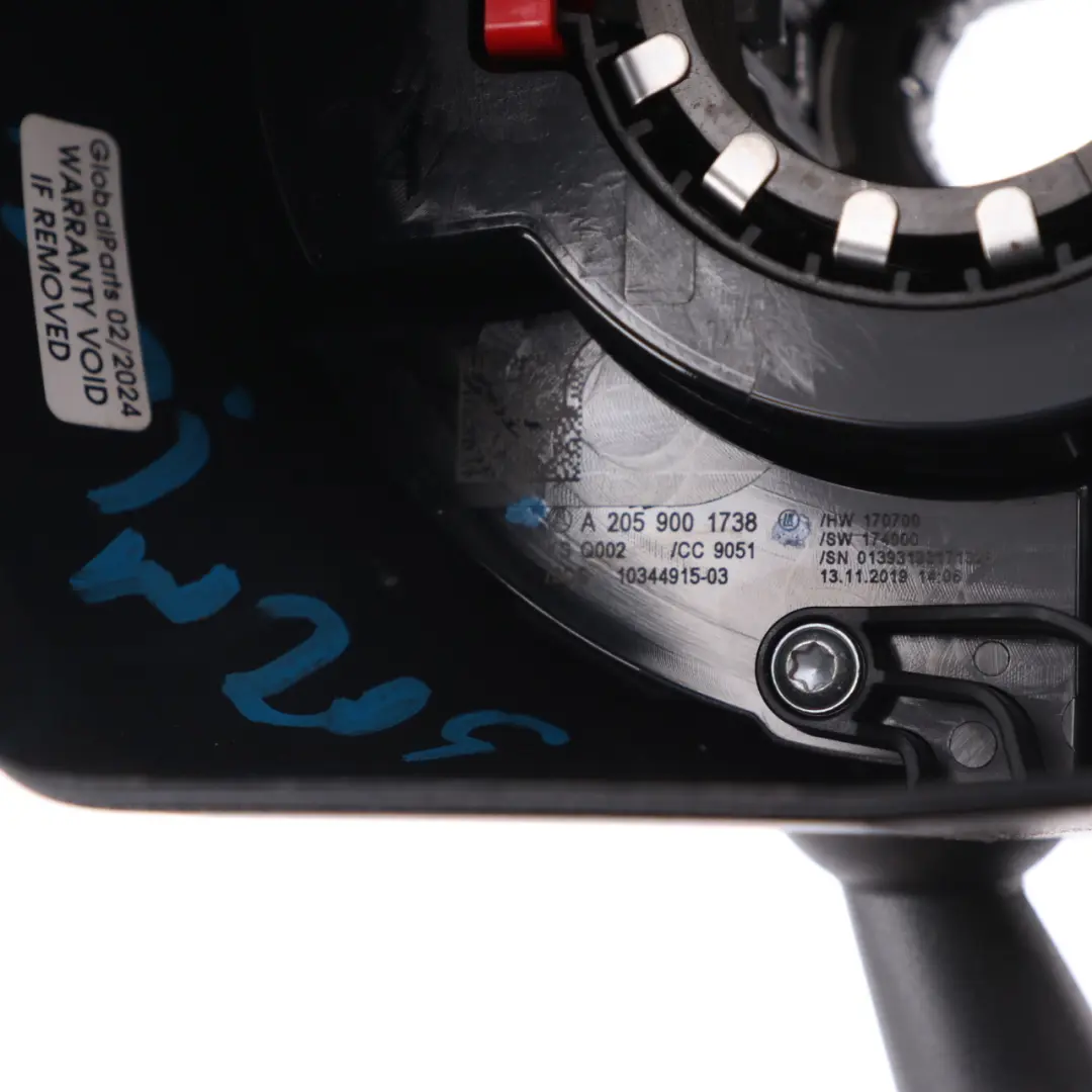 Steering Column Cluster Switch Wiper Stalk Slip Sqiub to Mercedes W205 with Part number A2059001738 Mercedes W205 Steering Column Cluster Switch Wiper Stalk Slip Sqiub - SKU A2059001738 - Part number A2059001738