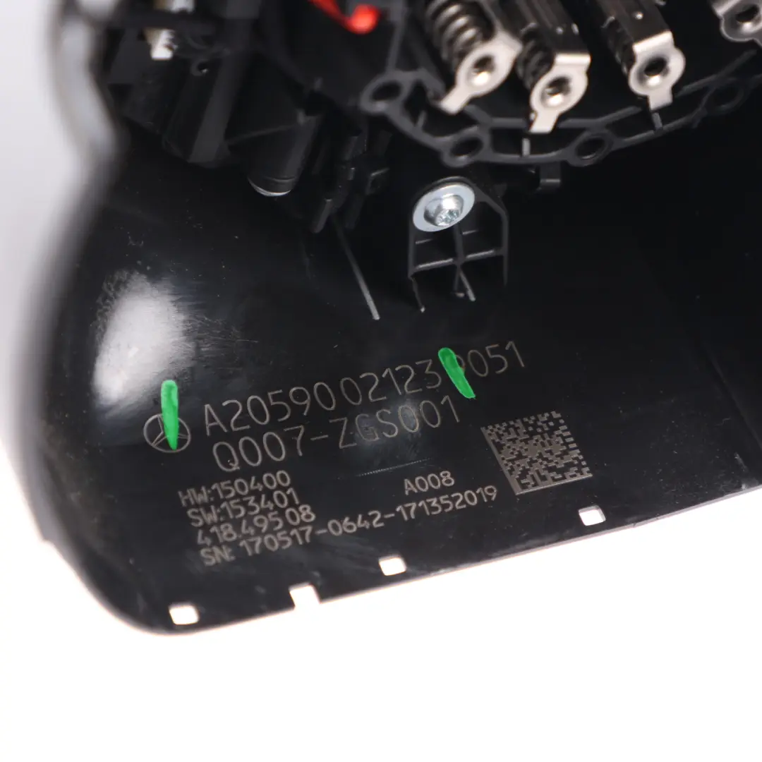 Columna Dirección Interruptor Cluster Control Crucero para Mercedes C205 con número de pieza A2059002123 Mercedes C205 Columna Dirección Interruptor Cluster Control Crucero - SKU A2059002123 - Número de pieza A2059002123