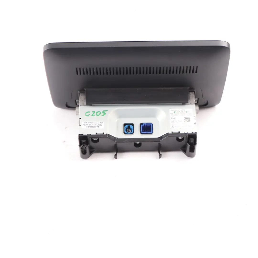  Display Mercedes C205 Dashboard Central Multimedia Car System Screen - SKU A2059002211 - Part number A2059002211