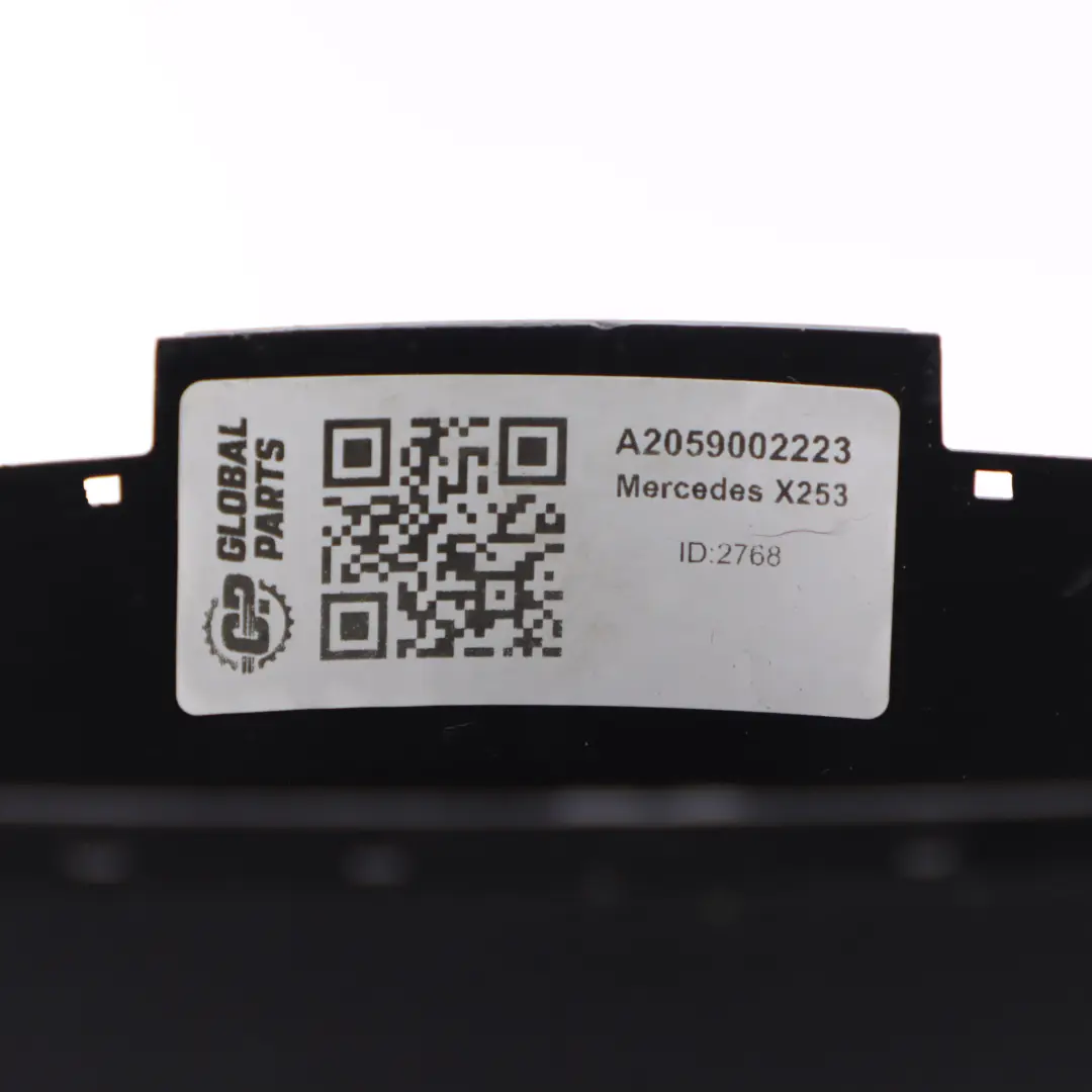Mercedes W205 Lenksäulen abdeckung umlaufende Zierleiste Schwarz - SKU A2059002223 - Teilenummer A2059002223