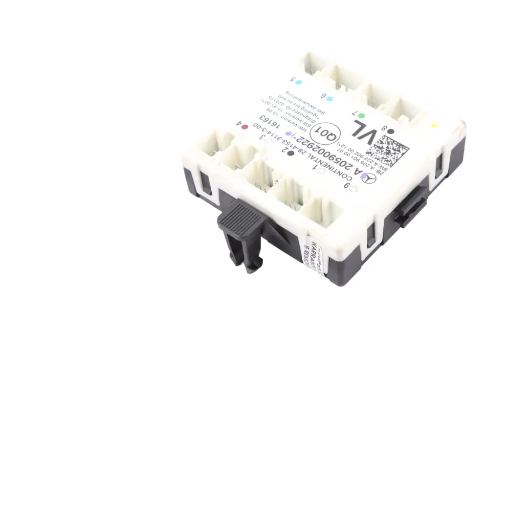  Tür Modul Mercedes W205 W253 C253 Vorne Links Steuergerät ECU - SKU A2059002922 - Teilenummer A2059002922