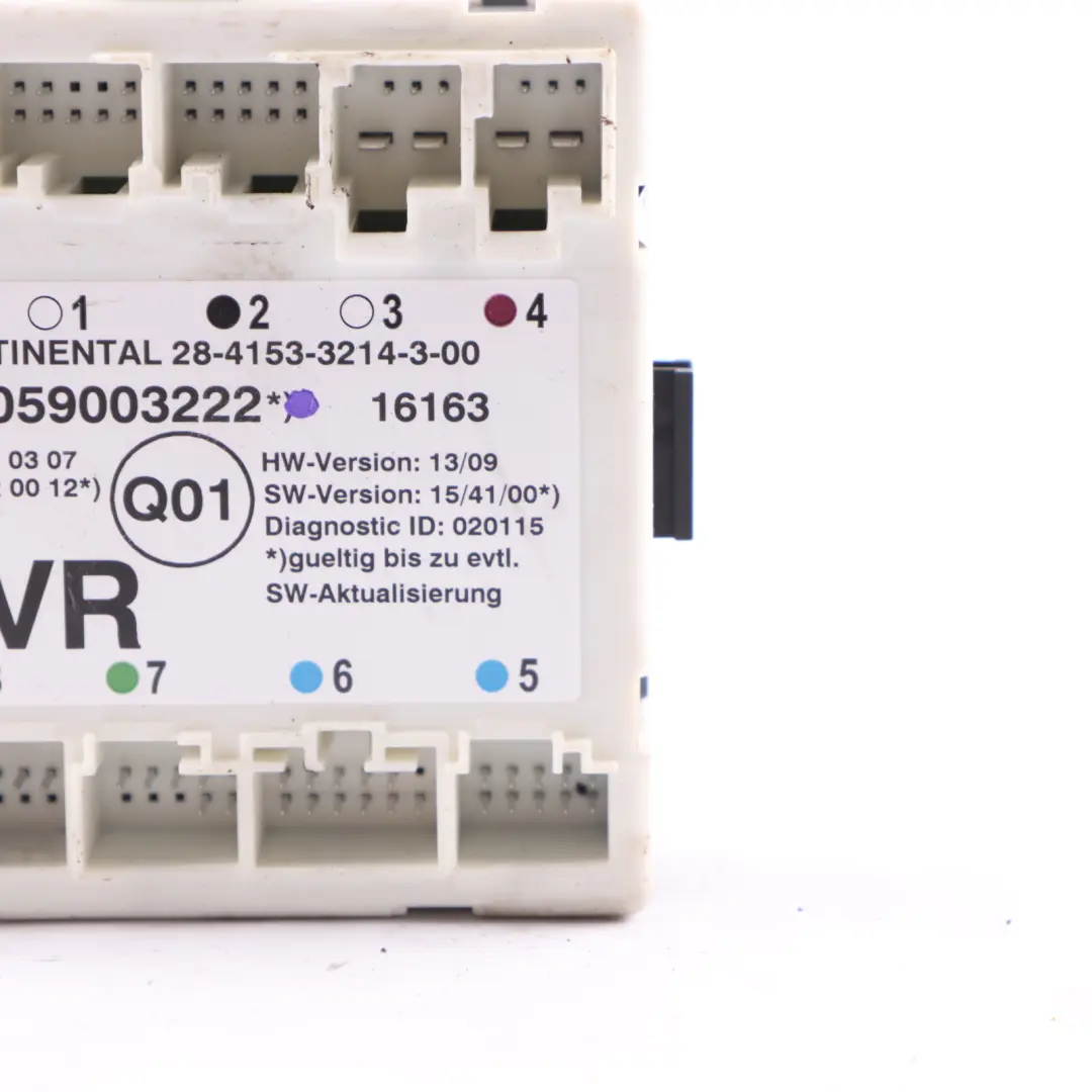  Door Module Mercedes W205 W253 Control Unit Module Front Right O/S - SKU A2059003222 - Part number A2059003222