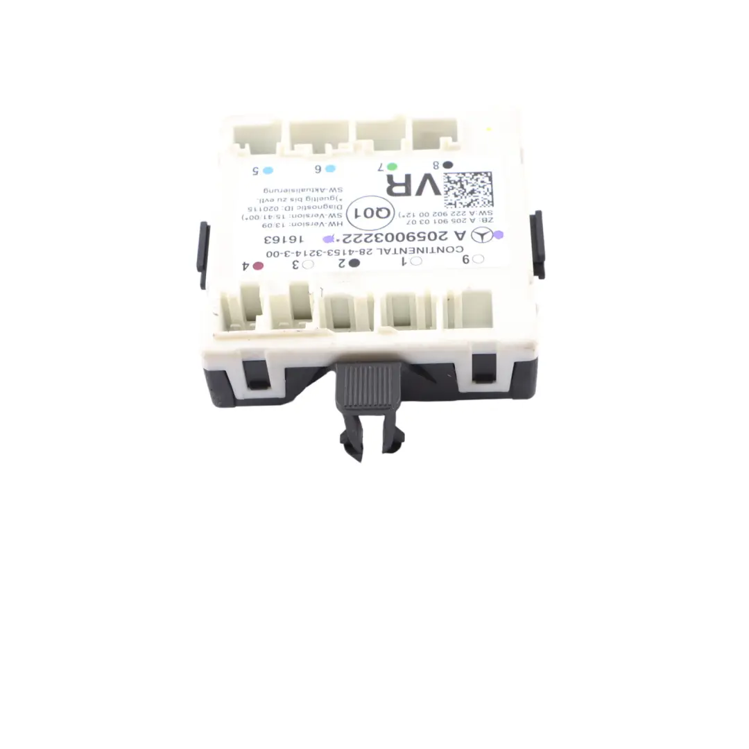 Door Module Mercedes W205 W253 Control Unit Module Front Right pour à propos du numéro de pièce A2059003222 Door Module Mercedes W205 W253 Control Unit Module Front Right - SKU A2059003222 - Numéro de pièce A2059003222