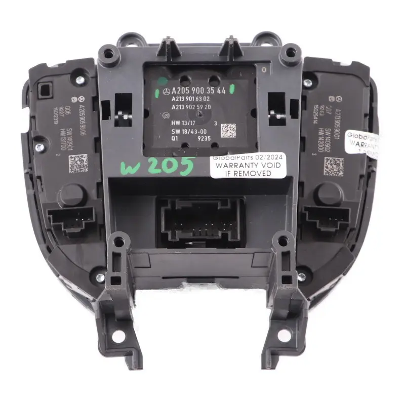 Radio Audio Comand Control Botón Mando Controlador A2048707658 para Mercedes W204 con número de pieza A2059003544 Mercedes W204 Radio Audio Comand Control Botón Mando Controlador A2048707658 - SKU A2059003544 - Número de pieza A2059003544