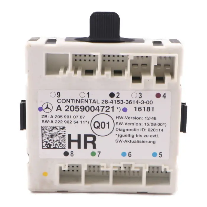 Tür Modul W205 Hinten Rechts Tür Steuergerät Modul für mit Teilenummer A2059004721 Tür Modul W205 Hinten Rechts Tür Steuergerät Modul - SKU A2059004721 - Teilenummer A2059004721