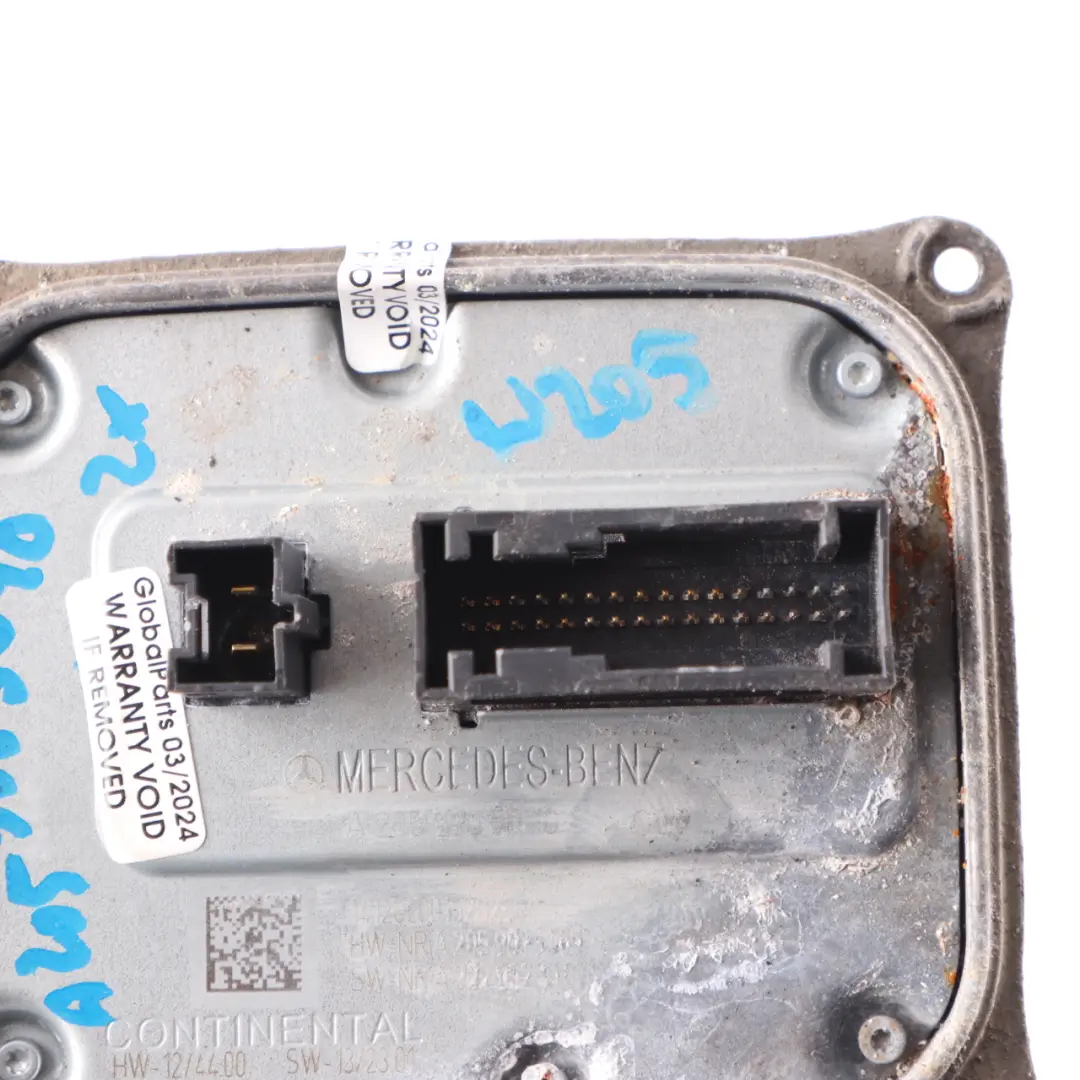 Module Mercedes W205 Headlight Left Right N/O/S Range Control Unit  - SKU A2059005010 - Part number A2059005010