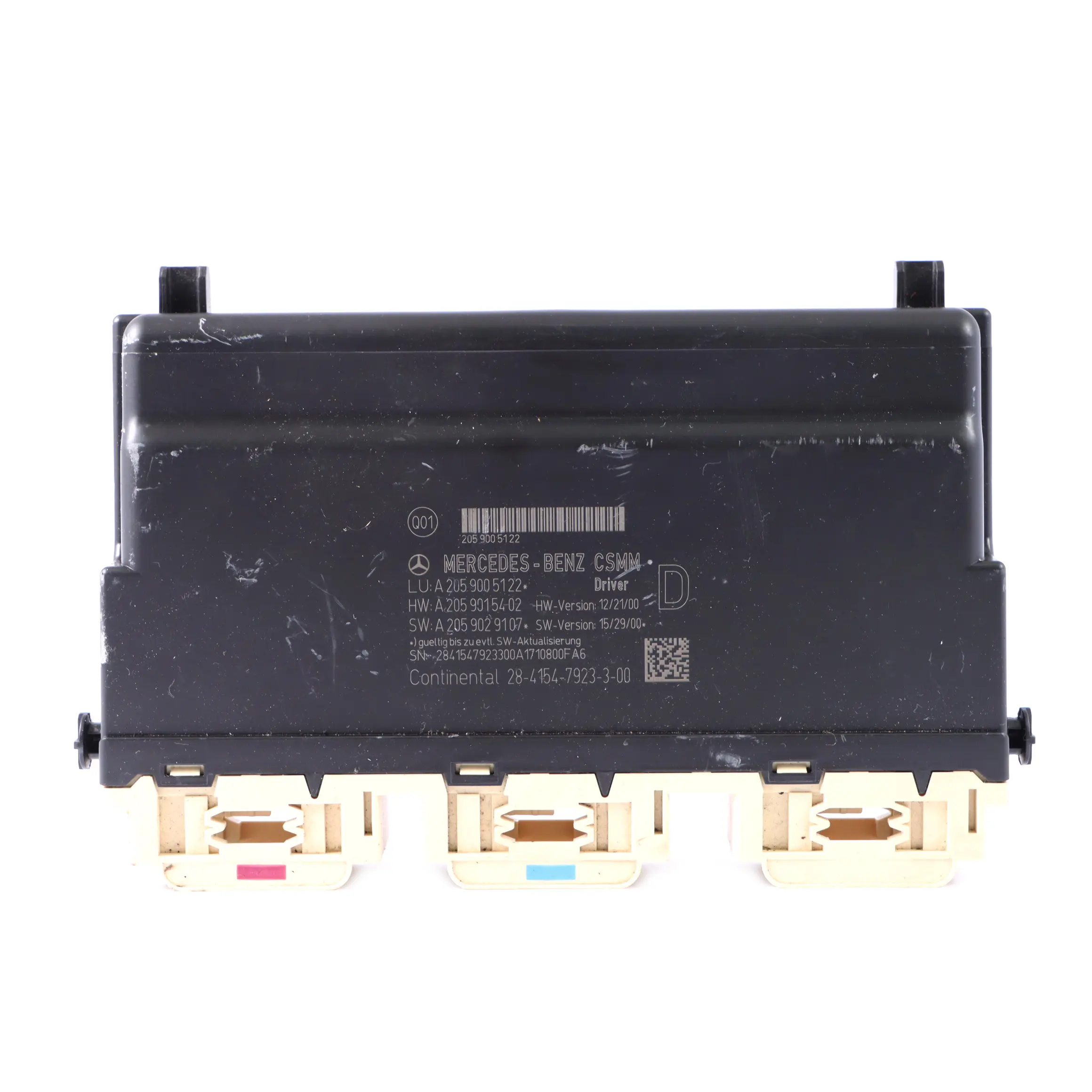 Mercedes W205 W253 Módulo de Asiento Unidad de Control de Memoria A2059005122
