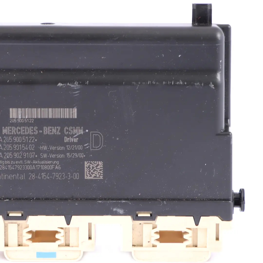  Sitzmodul Mercedes W205 W253 Speichersteuergerät Fahrerseite - SKU A2059005122 - Teilenummer A2059005122