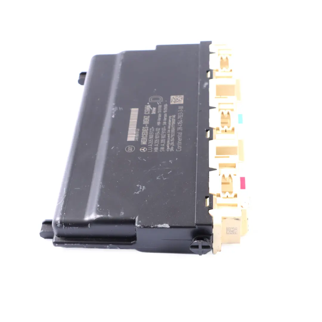 Module Mercedes W205 W253 Memory Control Unit Driver's Side to Seat with Part number A2059005122 Seat Module Mercedes W205 W253 Memory Control Unit Driver's Side - SKU A2059005122 - Part number A2059005122