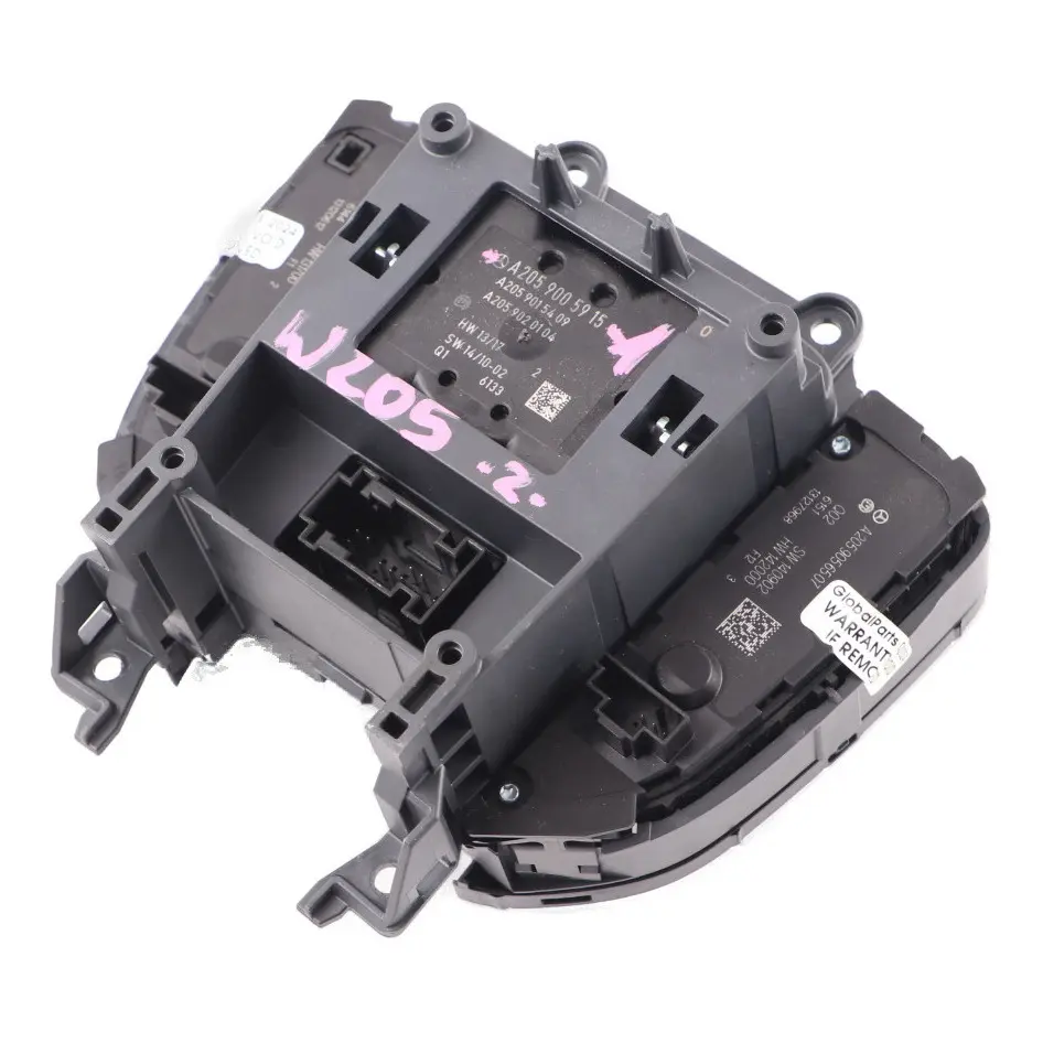 Mercedes W205 Console Panneau Commutation Sat Navigation Contrôleur - SKU A2059005915-1 - Numéro de pièce A2059005915