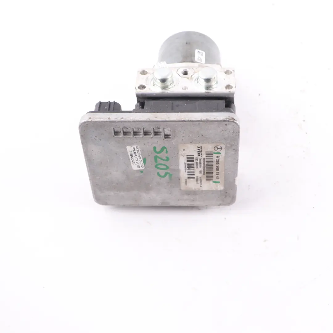Mercedes S205 Bomba Freno ABS EBC Módulo Unidad Hidráulica Híbrida - SKU A2059005944 - Número de pieza A2059005944