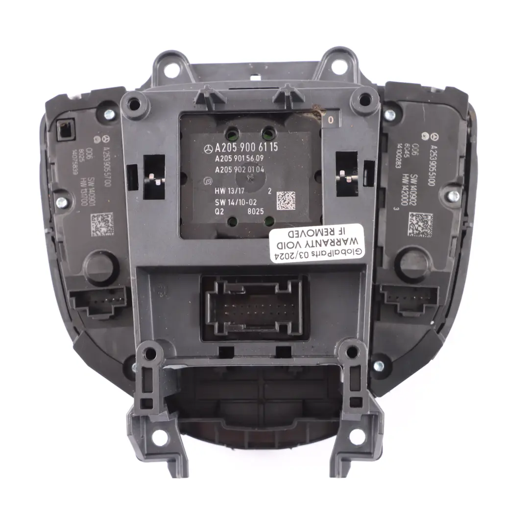 Mercedes X253 Konsole Schalter Panel Sat Navigation Knopf Controller - SKU A2059006115-1 - Teilenummer A2059006115