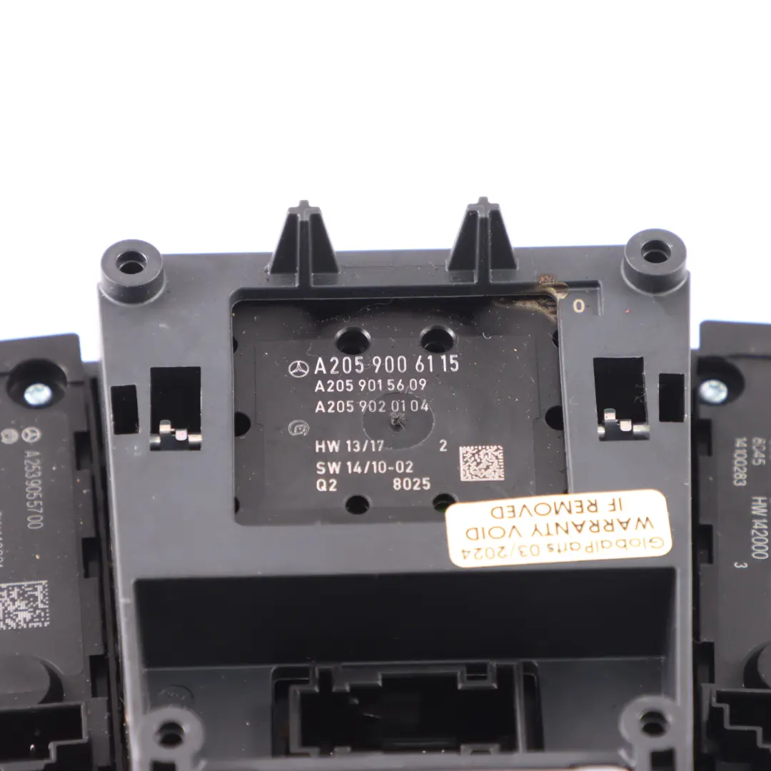 Console Switch Panel Sat Navigation Knob Controller to Mercedes X253 with Part number A2059006115 Mercedes X253 Console Switch Panel Sat Navigation Knob Controller - SKU A2059006115-1 - Part number A2059006115