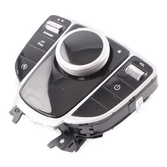 Console Switch Panel Sat Navigation Knob Controller to Mercedes W205 with Part number A2059006115 Mercedes W205 Console Switch Panel Sat Navigation Knob Controller - SKU A2059006115 - Part number A2059006115