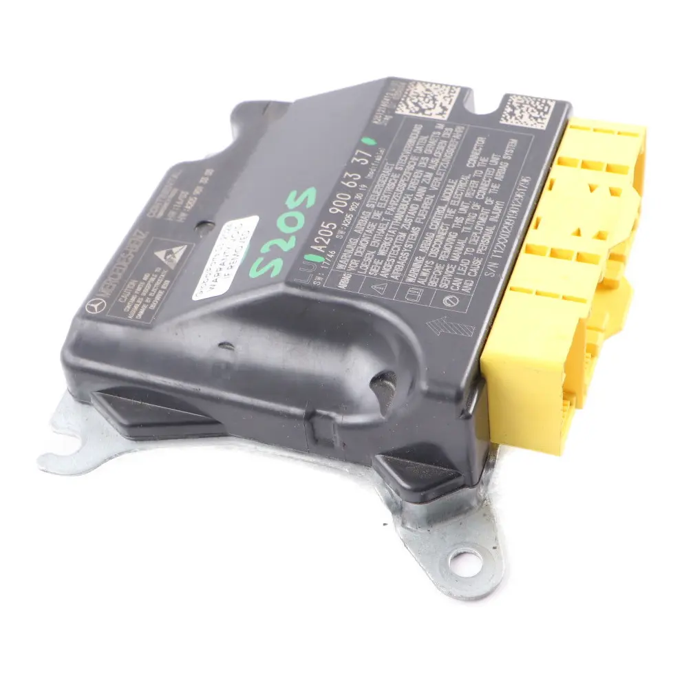 Moduł Sensor Poduszek Airbag SRS do Mercedes S205 o numerze A2059006337 Mercedes S205 Moduł Sensor Poduszek Airbag SRS - SKU A2059006337 - Numer Części A2059006337