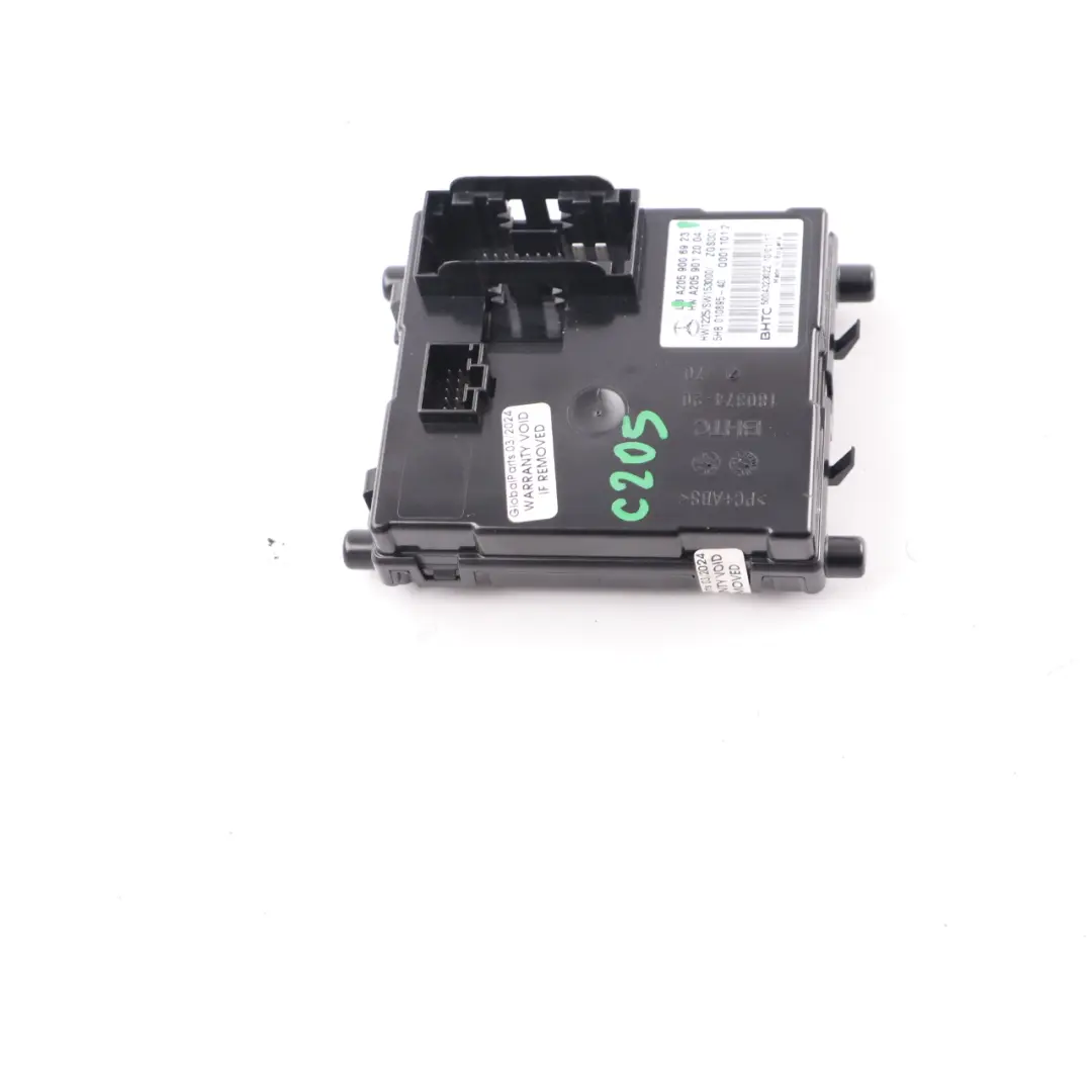 Air Conditioning Module Mercedes C205 X253 A/C Control Unit ECU - SKU A2059006923 - Part number A2059006923