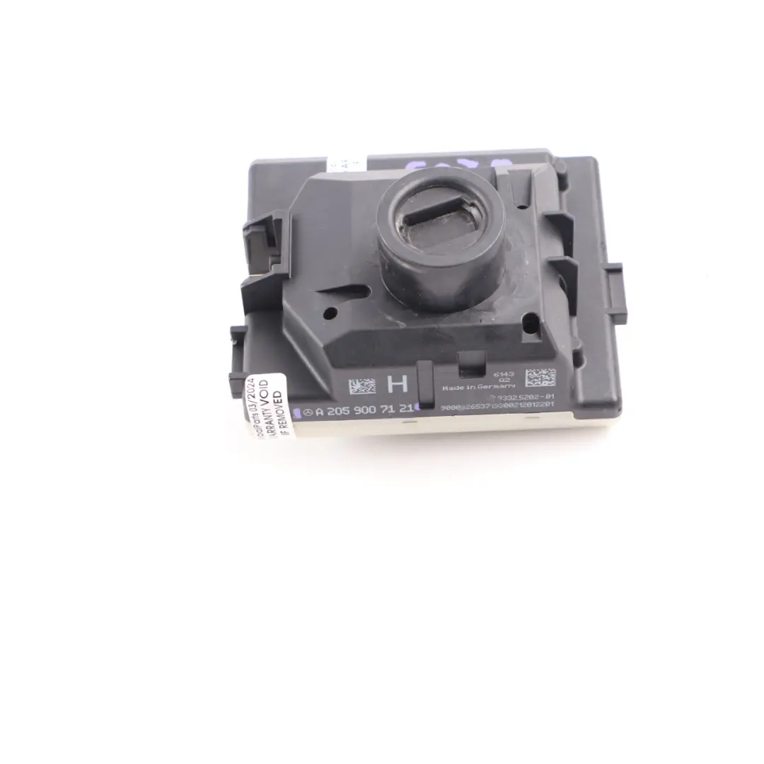 Mercedes W205 Instrument Panel Ignition Starter Switch Key Reader - SKU A2059007121 - Part number A2059007121