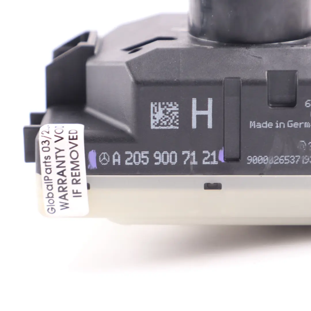 Mercedes W205 Panel Instrumentos Interruptor Encendido Llave Lector - SKU A2059007121 - Número de pieza A2059007121