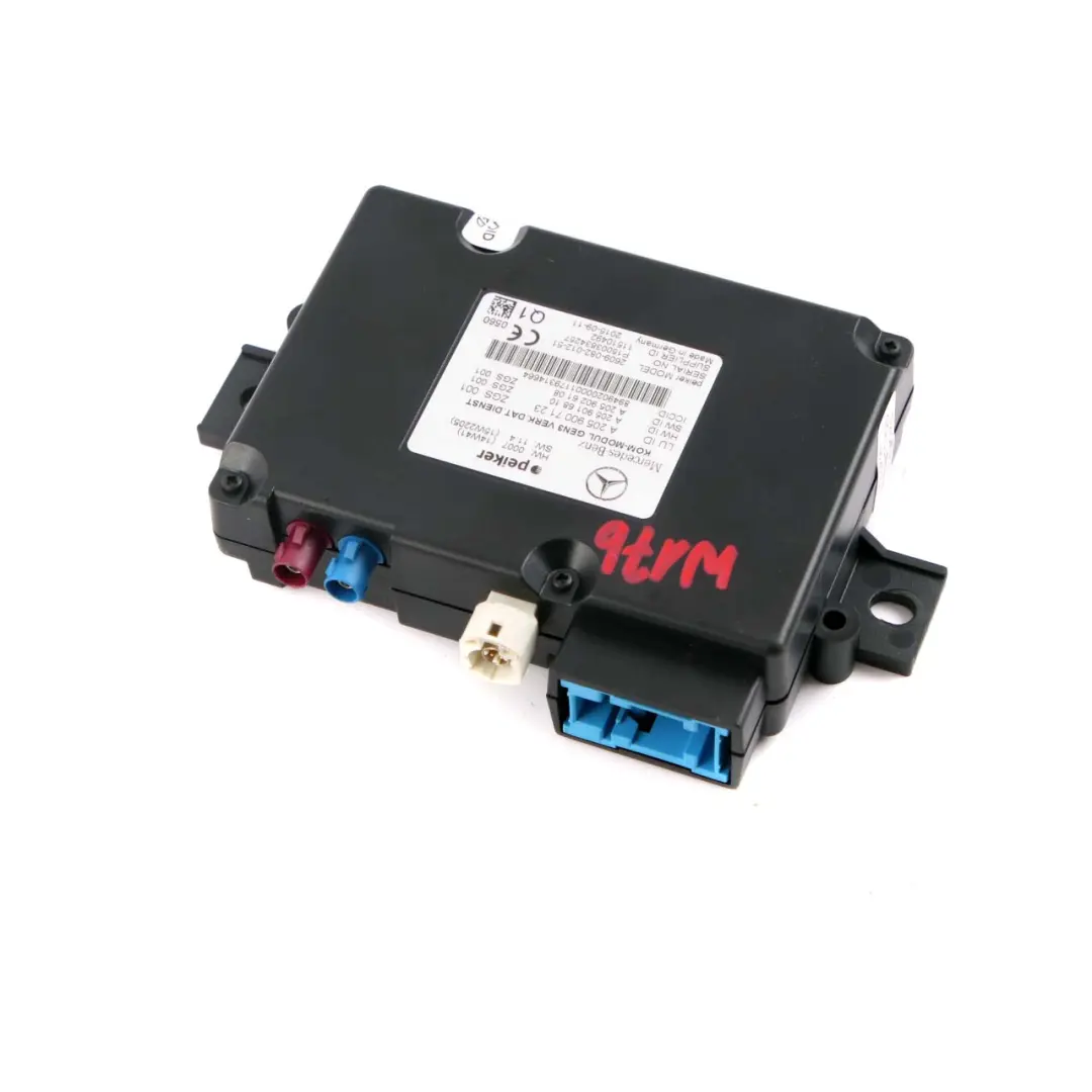 Modulo di controllo comunicazione telematica per Mercedes W176 W212 W246 con numero di parte A2059007123 Mercedes W176 W212 W246 Modulo di controllo comunicazione telematica - SKU A2059007123 - Numero di parte A2059007123