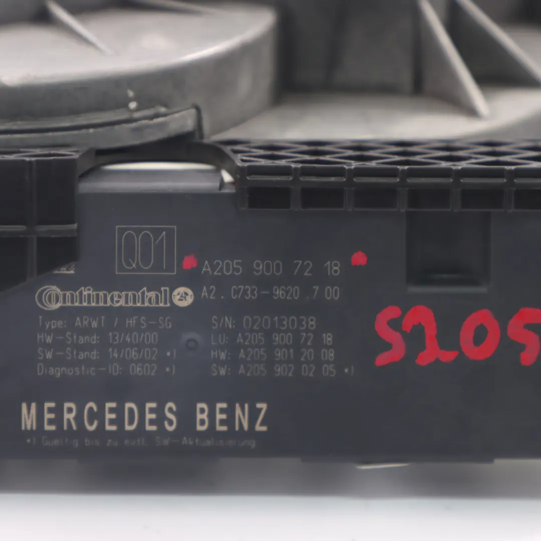  Automatischer Schließmotor Mercedes S205 Kombi X253 Kofferraum - SKU A2059007218 - Teilenummer A0997602601
