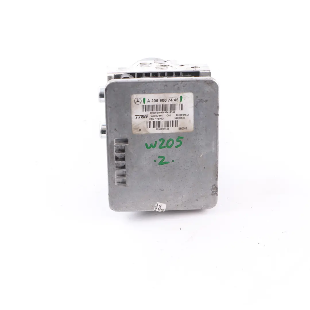 Mercedes W205 Pompe Frein ABS Unité Contrôle Hydraulique Module - SKU A2059007445 - Numéro de pièce A2059007445