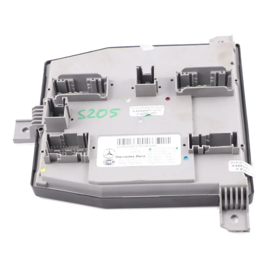  Fuse Box Mercedes S205 Interior Front Relay Fuse Box Sam Module - SKU A2059007539 - Part number A2059007539