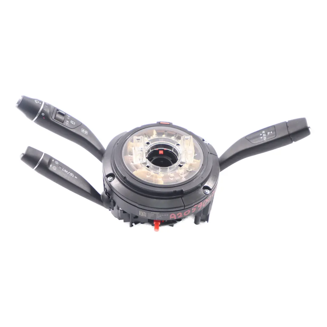 Lenksäulenschalter Wischerhebel Tempomat Automatik für Mercedes W205 mit Teilenummer A2059007612 Mercedes W205 Lenksäulenschalter Wischerhebel Tempomat Automatik - SKU A2059007612 - Teilenummer A2059007612
