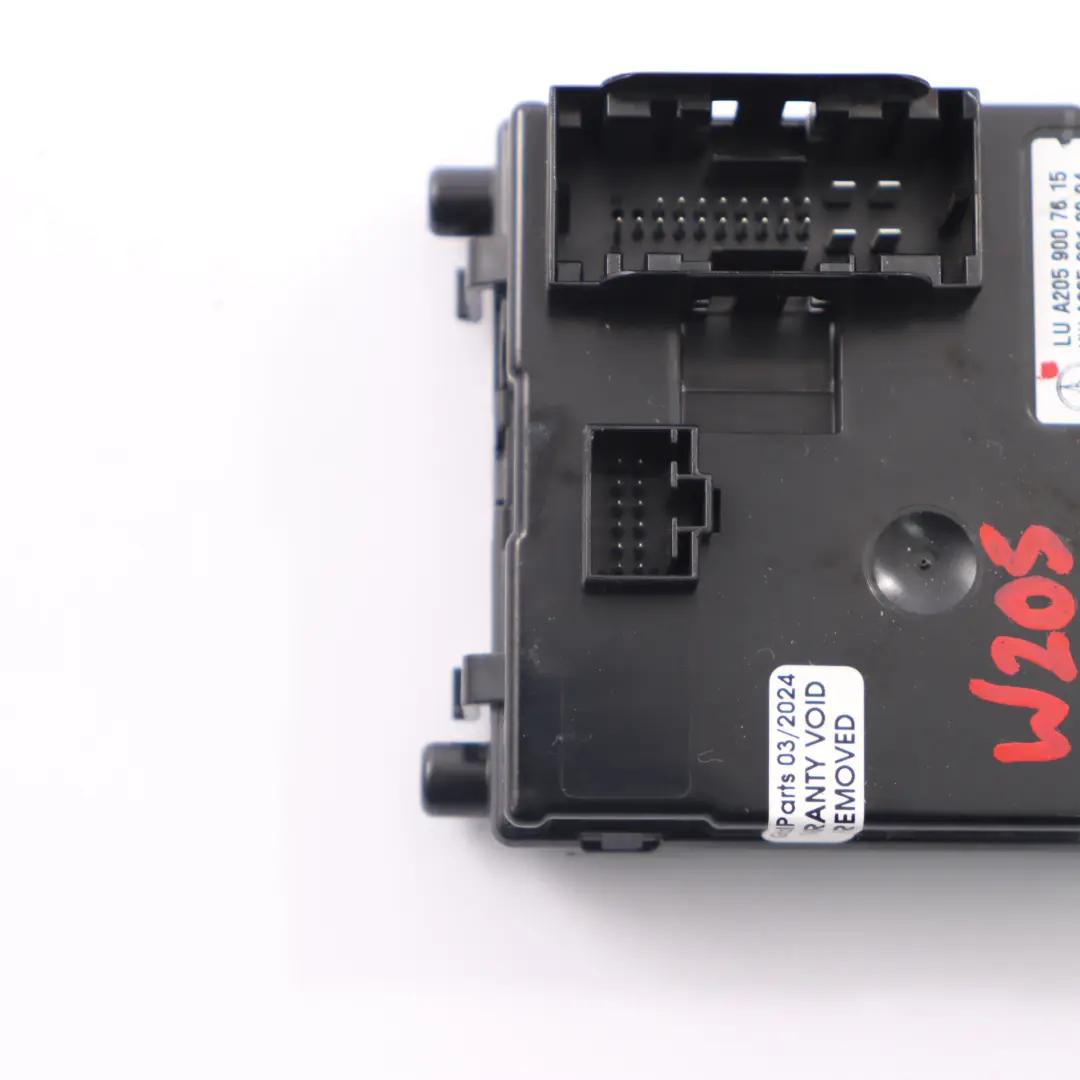  Module Mercedes W205 Air Conditioning Control Module - SKU A2059007615 - Part number A2059007615