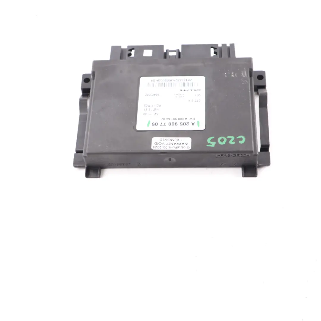  Modul Mercedes C205 Getriebe Antriebsstrang Steuergerät - SKU A2059007705 - Teilenummer A2059007705