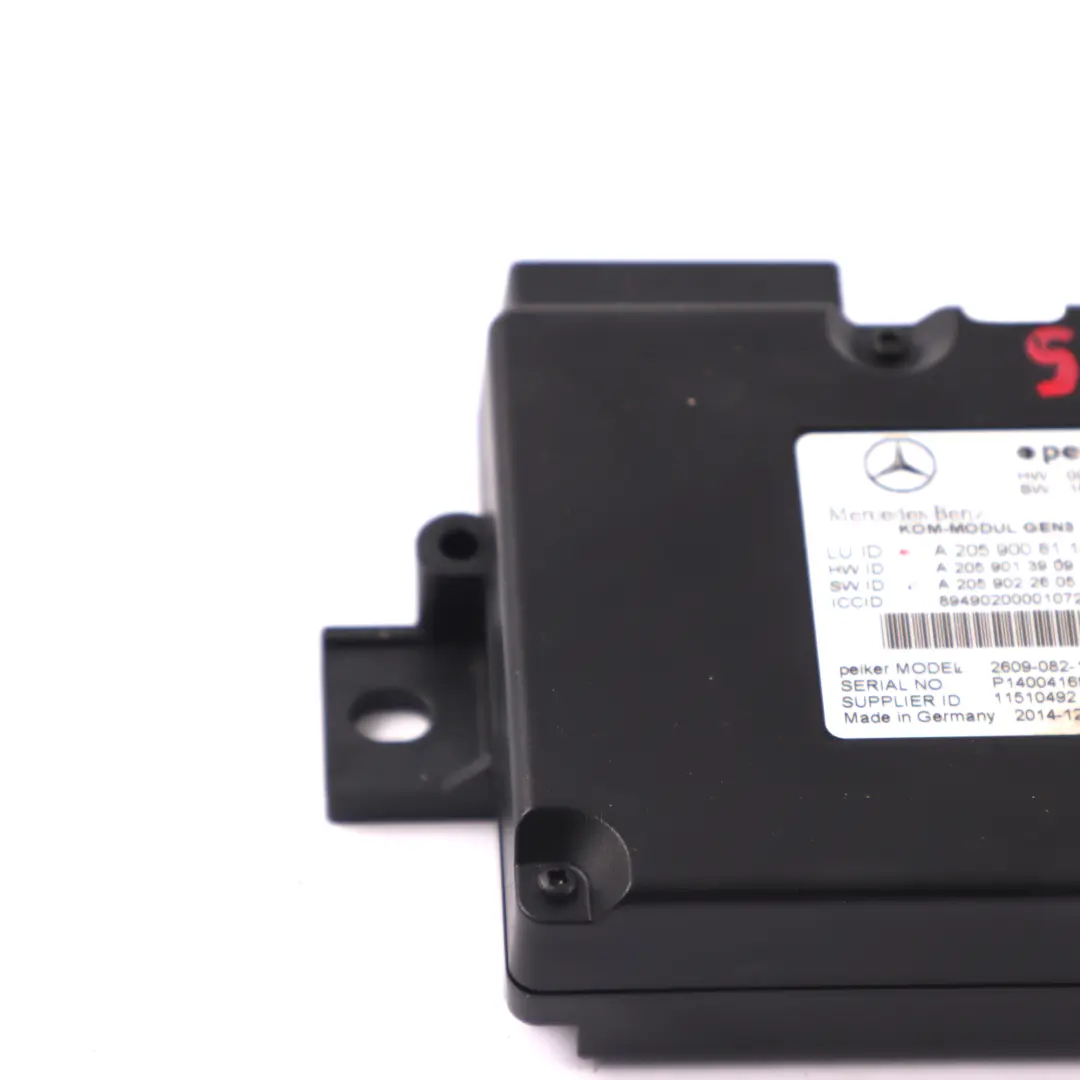 Telematics Module Mercedes W176 W205 W218 Communication Control Unit to with Part number A2059008118 Telematics Module Mercedes W176 W205 W218 Communication Control Unit - SKU A2059008118 - Part number A2059008118