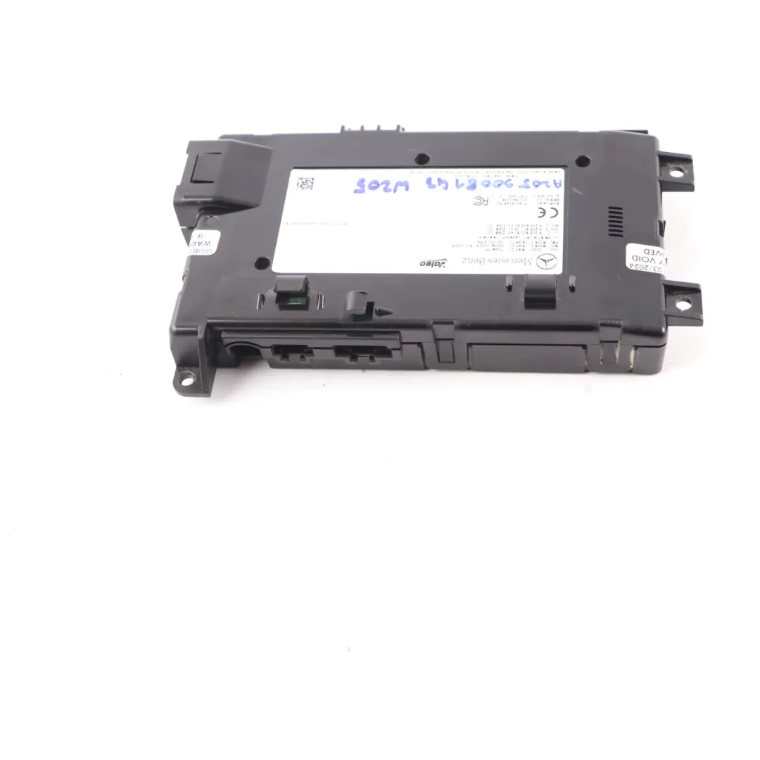 Mercedes W205 Front Telephone Wireless Charging Load Wattage Module - SKU A2059008143 - Part number A2059008143