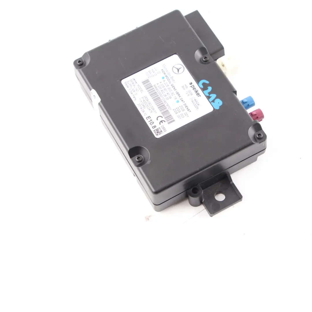 Module télématique Mercedes W176 W205 W218 Unité contrôle pour à propos du numéro de pièce A2059008218 Module télématique Mercedes W176 W205 W218 Unité contrôle - SKU A2059008218 - Numéro de pièce A2059008218