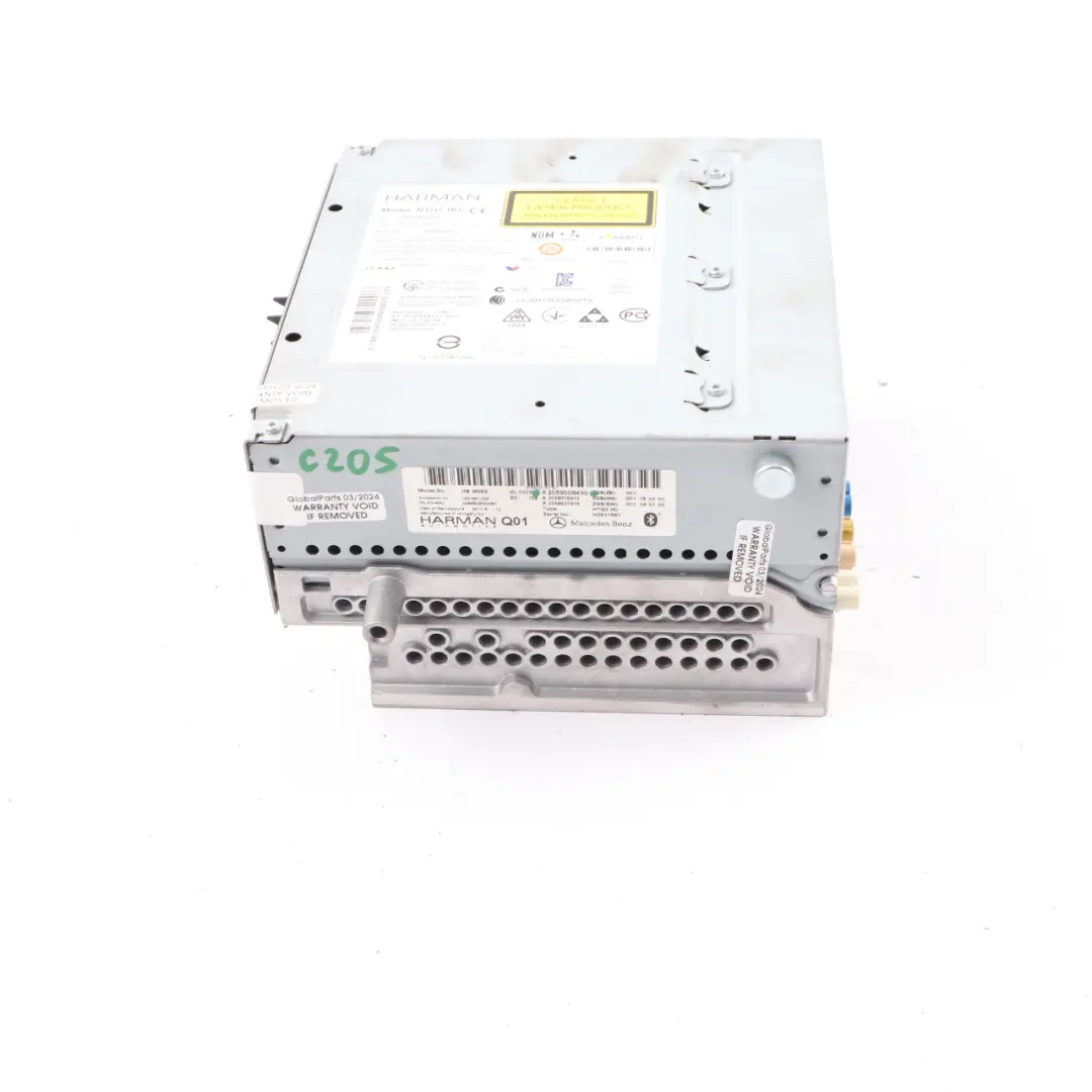  Head Unit Mercedes C205 Radio Player USB Sat Nav Harman - SKU A2059008430 - Part number A2059008430