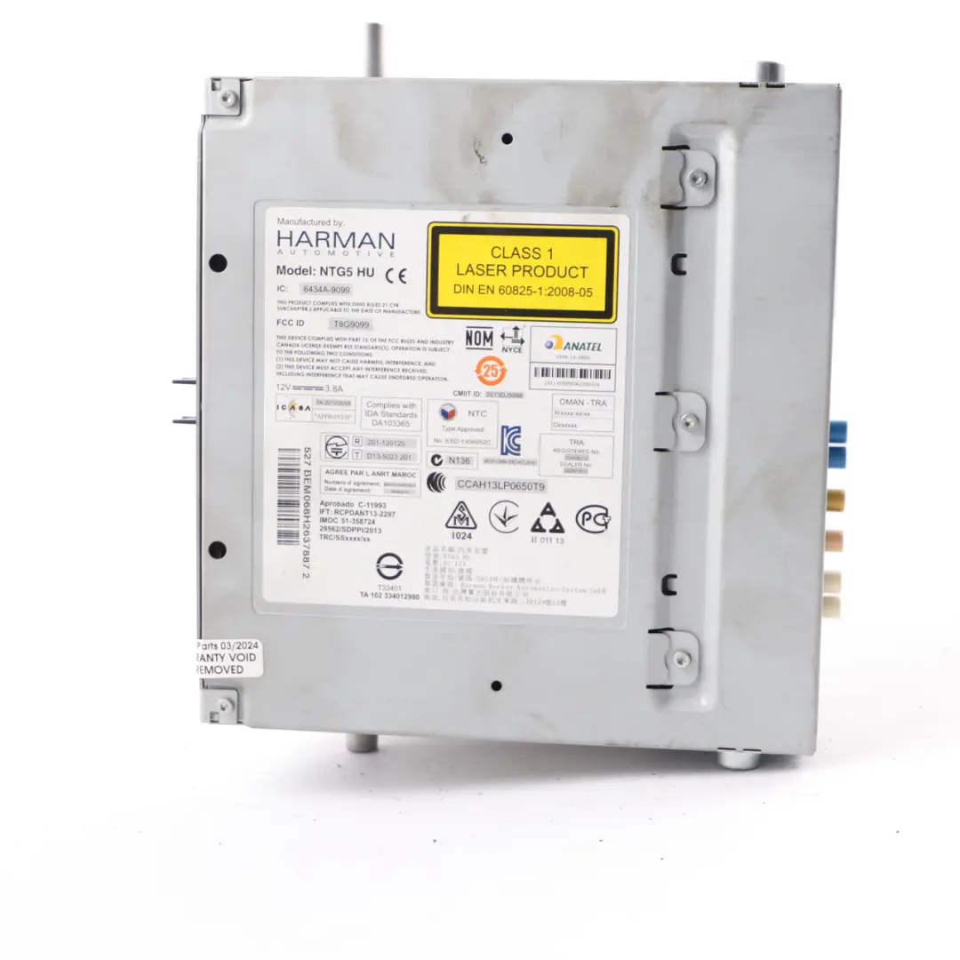 Wzmacniacz Radio Nawigacja do Mercedes C205 o numerze A2059008430 Mercedes C205 Wzmacniacz Radio Nawigacja - SKU A2059008430 - Numer Części A2059008430