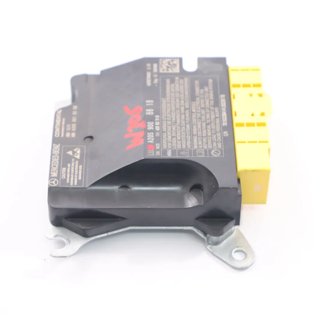 Modulo di sicurezza Mercedes W205 Unità modulo di controllo SRS aria per con numero di parte A2059008618 Modulo di sicurezza Mercedes W205 Unità modulo di controllo SRS aria - SKU A2059008618-1 - Numero di parte A2059008618