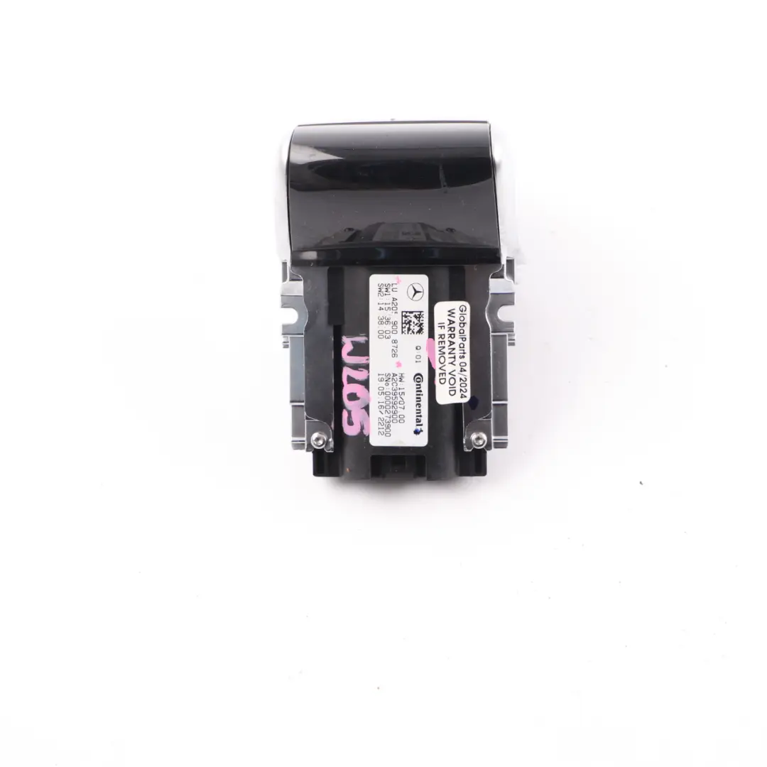 Mercedes W205 Consola Panel Interruptor Touchpad Controlador - SKU A2059008726 - Número de pieza A2059008726