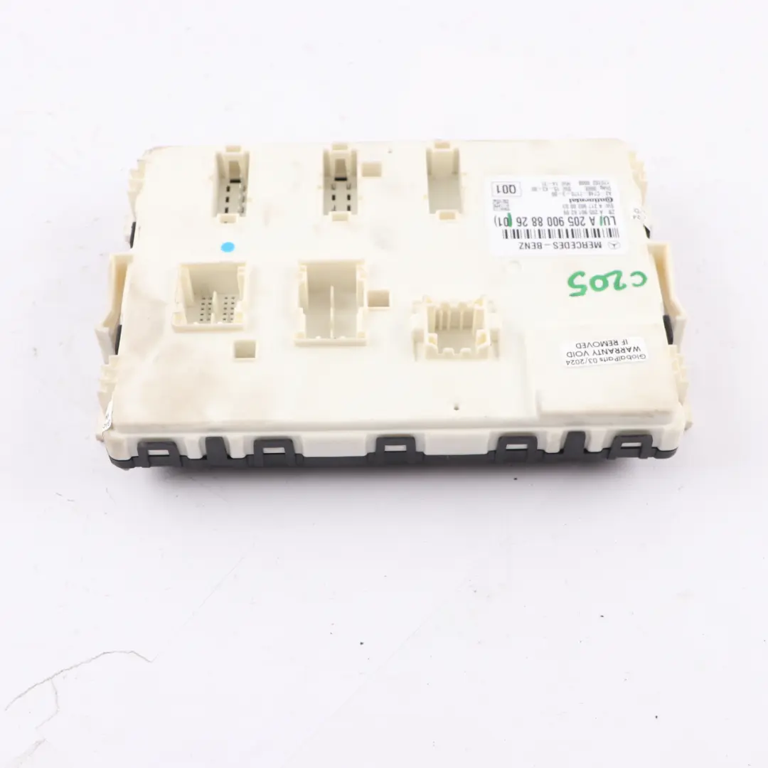 SAM Moduł Sterownik Komfortu ECU do Mercedes C205 o numerze A2059008826 Mercedes C205 SAM Moduł Sterownik Komfortu ECU - SKU A2059008826 - Numer Części A2059008826