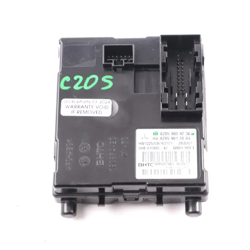 Air Conditioning Module Mercedes W205 C253 A/C Control Unit ECU - SKU A2059009230 - Part number A2059009230