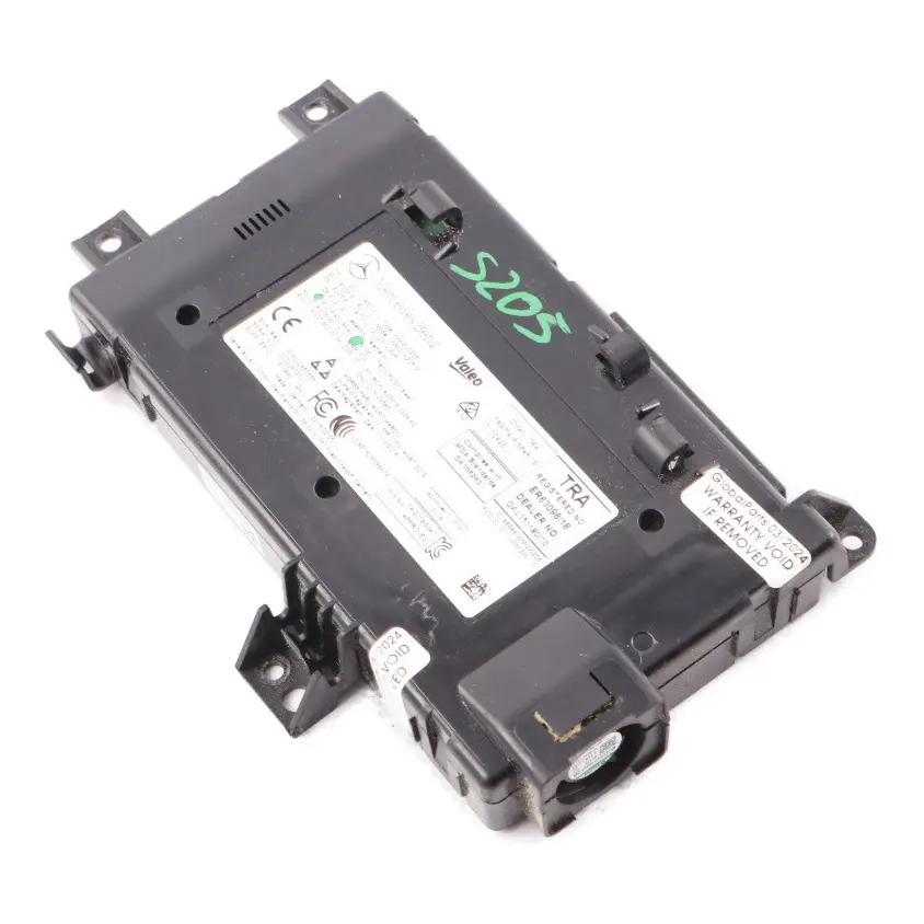 Telemática Módulo Bluetooth Unidad de Control ECU para Mercedes W205 con número de pieza A2059009643 Mercedes W205 Telemática Módulo Bluetooth Unidad de Control ECU - SKU A2059009643 - Número de pieza A2059009643