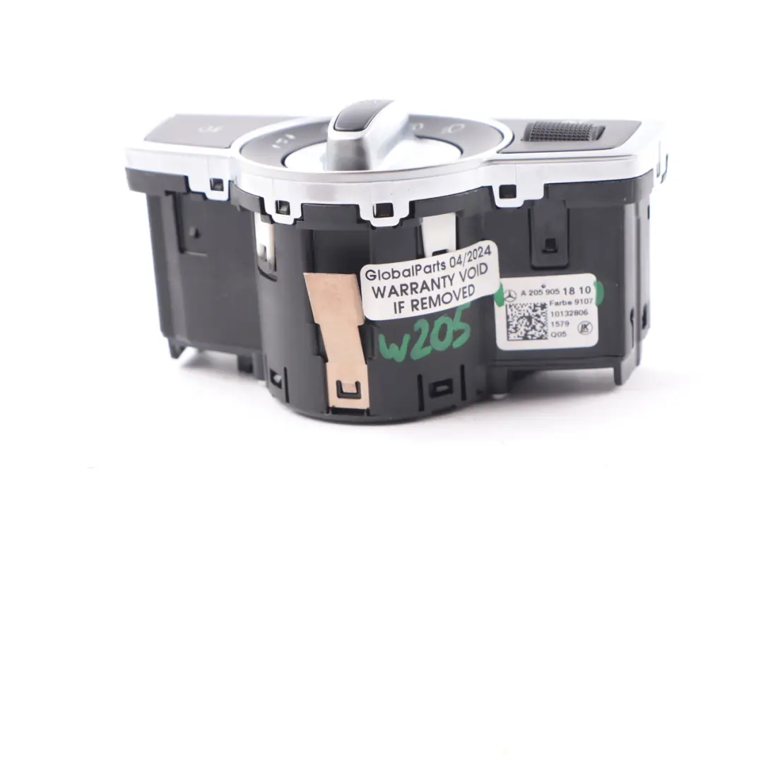 Interruttore luci Mercedes W205 Fendinebbia Interruttore dimmer di illuminazione per con numero di parte A2059051810 Interruttore luci Mercedes W205 Fendinebbia Interruttore dimmer di illuminazione - SKU A2059051810 - Numero di parte A2059051810