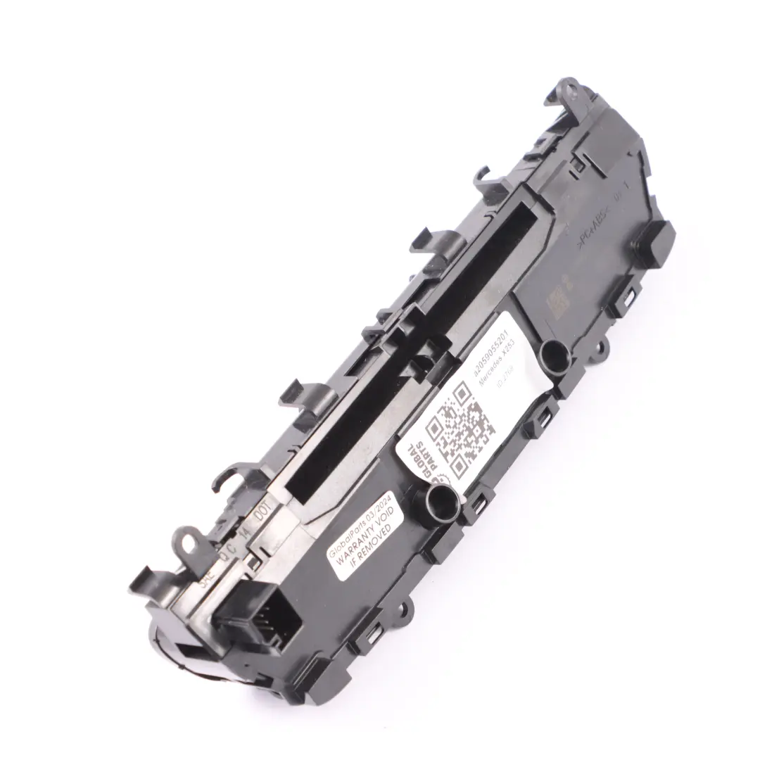  Panneau d'interrupteur Mercedes W205 Console centrale Radio Hazard - SKU A2059055201 - Numéro de pièce A2059055201