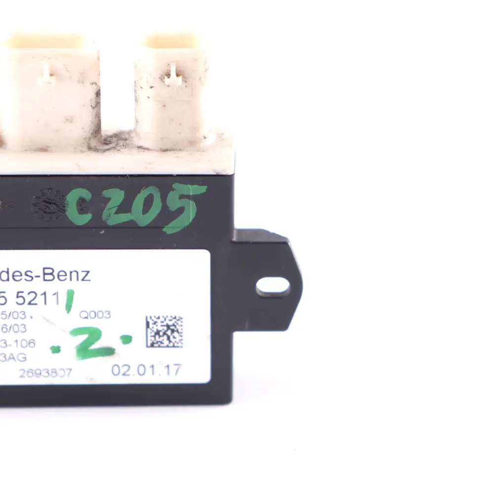 Mercedes W154 W205 W213 Heckklappenöffnungsschalter Sensor Hinten - SKU A2059055211 - Teilenummer A2059055211