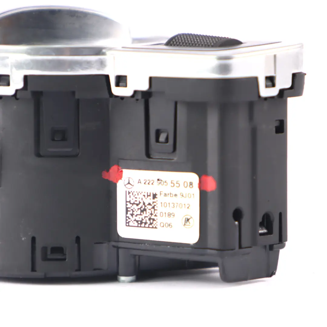  Interruptor de luces Mercedes C238 Panel de control de las luces del salpicadero - SKU A2059055508 - Número de pieza A2059055508