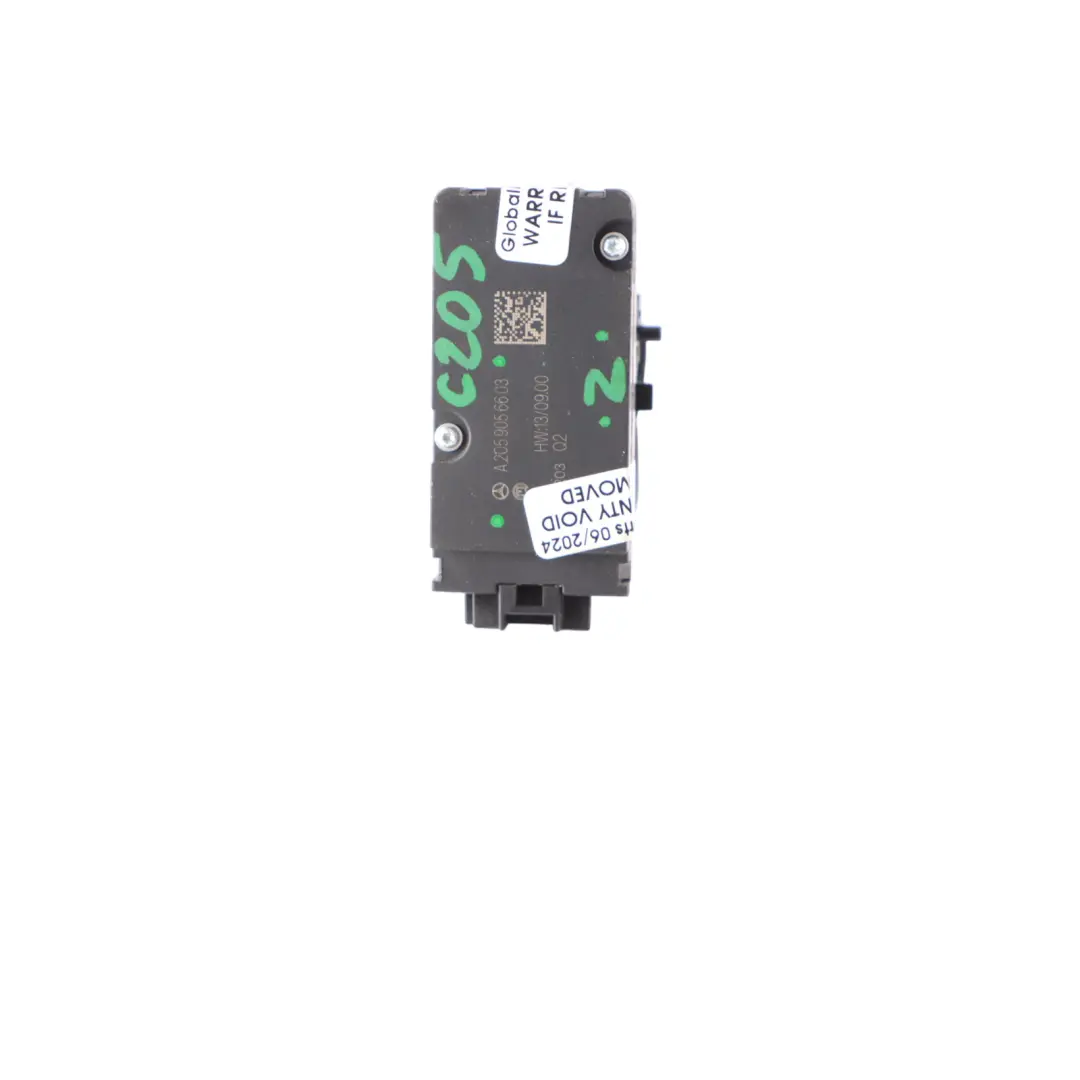 Mercedes C205 Freno mano interruttore controllo stazionamento - SKU A2059056603 - Numero di parte A2059056603