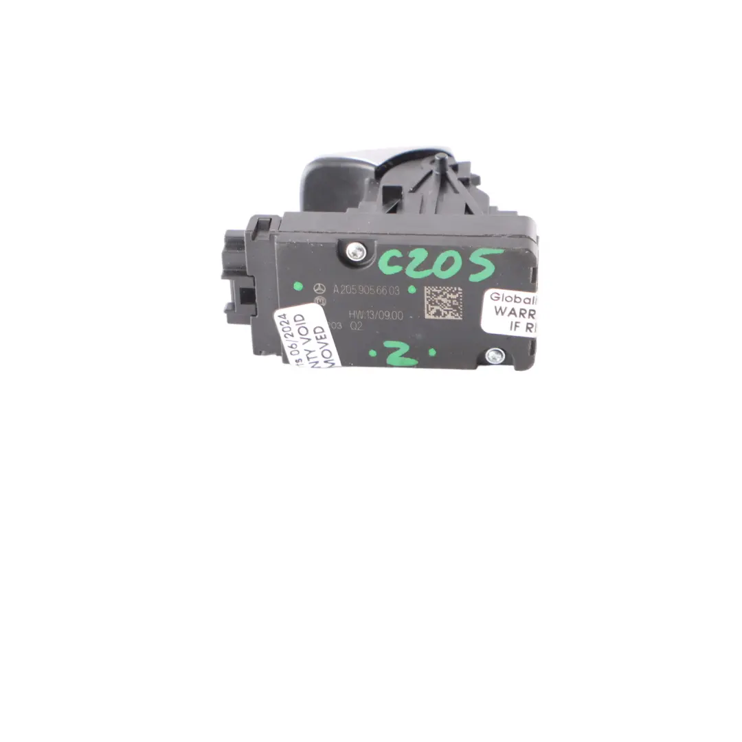 Mercedes C205 Hand bremse Feststell Steuer schalter - SKU A2059056603 - Teilenummer A2059056603