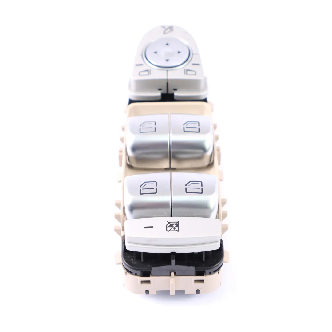 Mercedes X253 Interrupteur de lève-vitre avant côté conducteur Beige - SKU A2059056811-1 - Numéro de pièce A2059056811