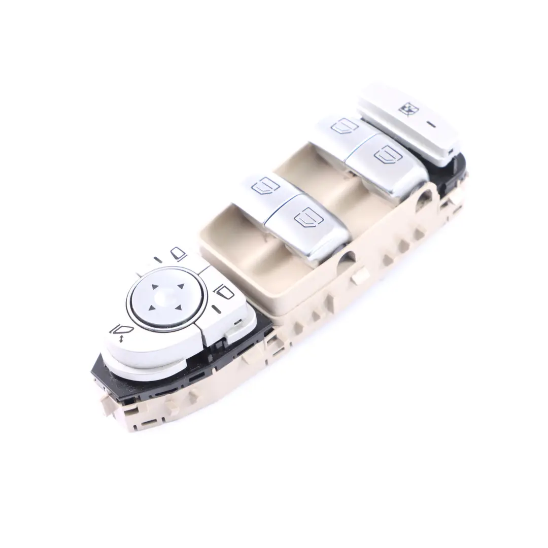 Mercedes X253 Window Lifter Switch Front Driver Side Beige - SKU A2059056811-1 - Part number A2059056811