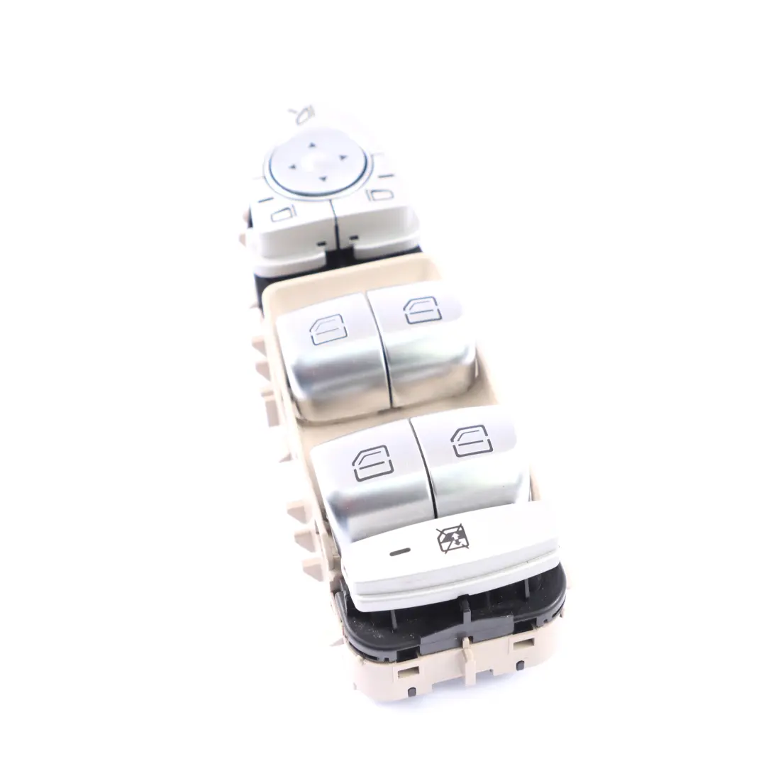 Interruttore alzacristalli lato guida anteriore Beige per Mercedes X253 con numero di parte A2059056811 Mercedes X253 Interruttore alzacristalli lato guida anteriore Beige - SKU A2059056811-1 - Numero di parte A2059056811
